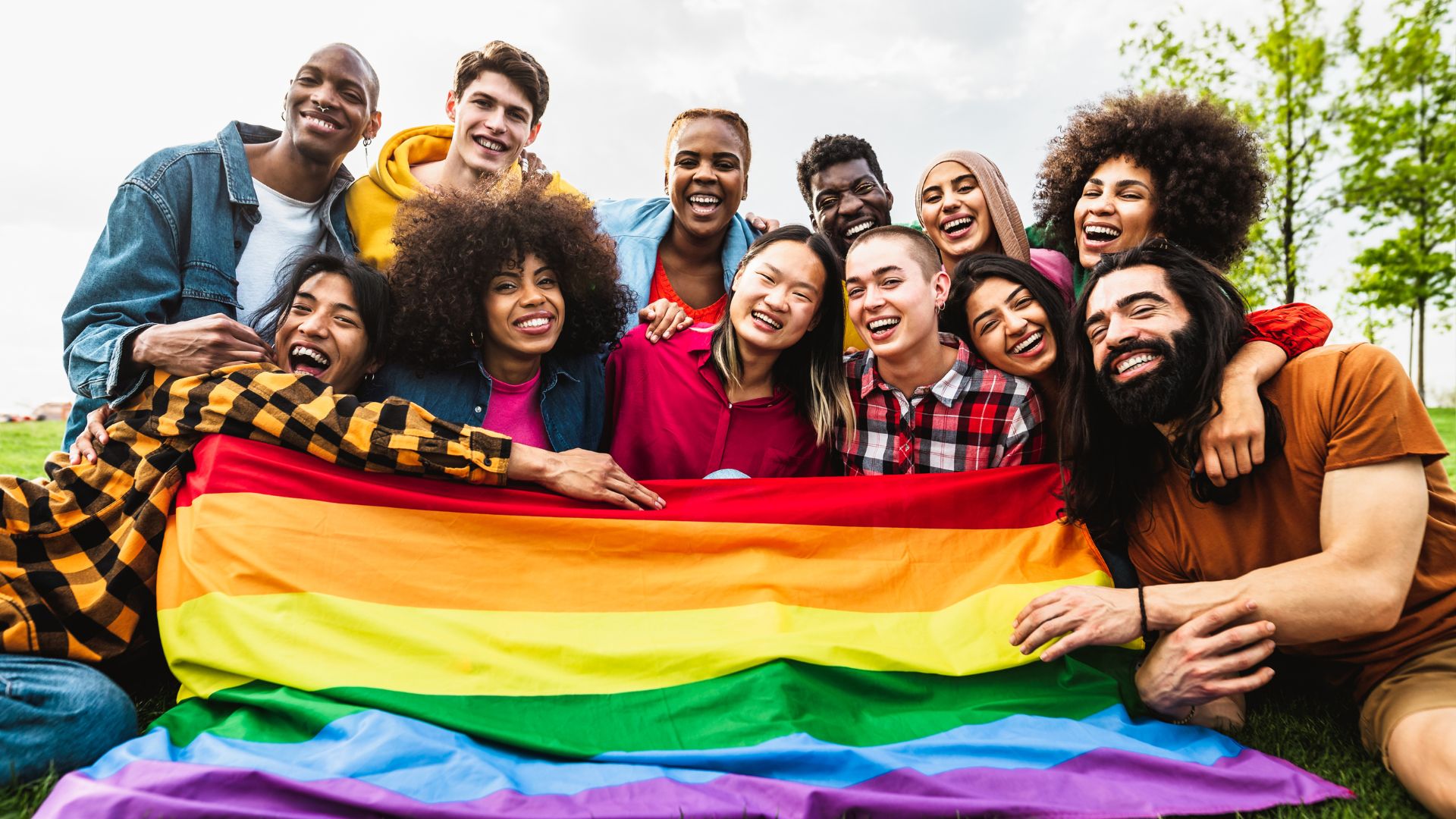 Pride yoga for workplace wellness